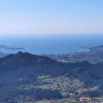 Vistas desde O Galiñeiro de Baiona y Monteferro